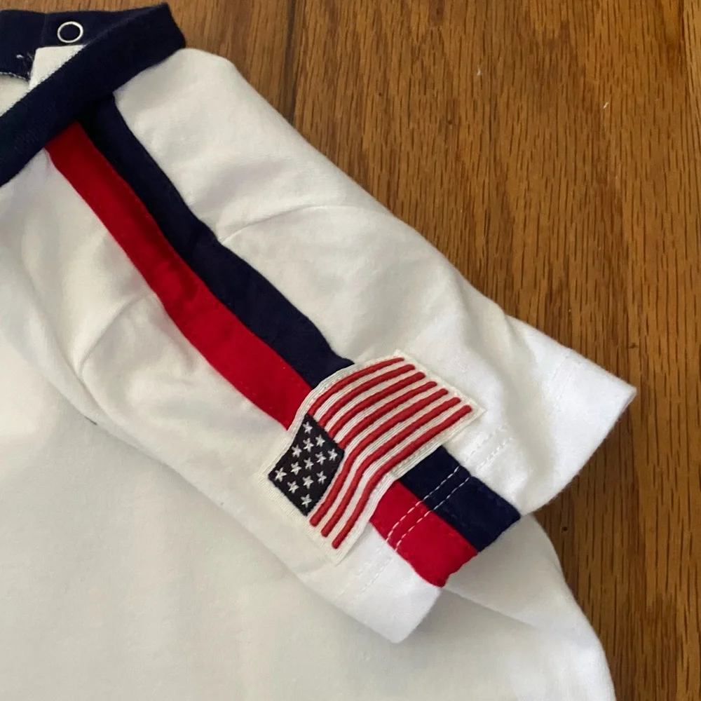 Ralph Lauren USA Team One Piece With Flag Patch
